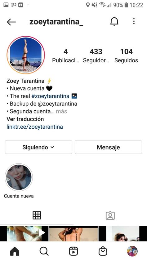 zoey tarantina